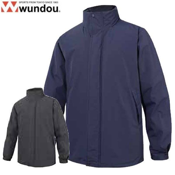 ウンドウ wundou ハーフ中綿コート アウター撥水 保温 防水 P6800 ユニセックス