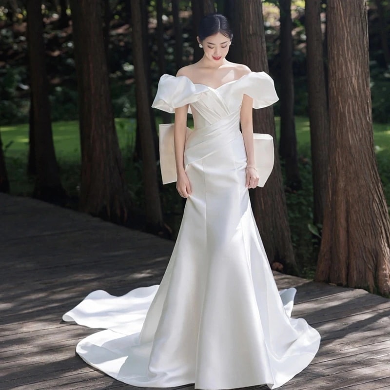 パーティードレス 高級感 新作ワンピース ウェディングドレス 白 気質 花嫁ロングドレス 結婚式ワンピース 高級感 結婚式 ドレス ロングドレス 演奏会 二次会 花嫁 ドレス