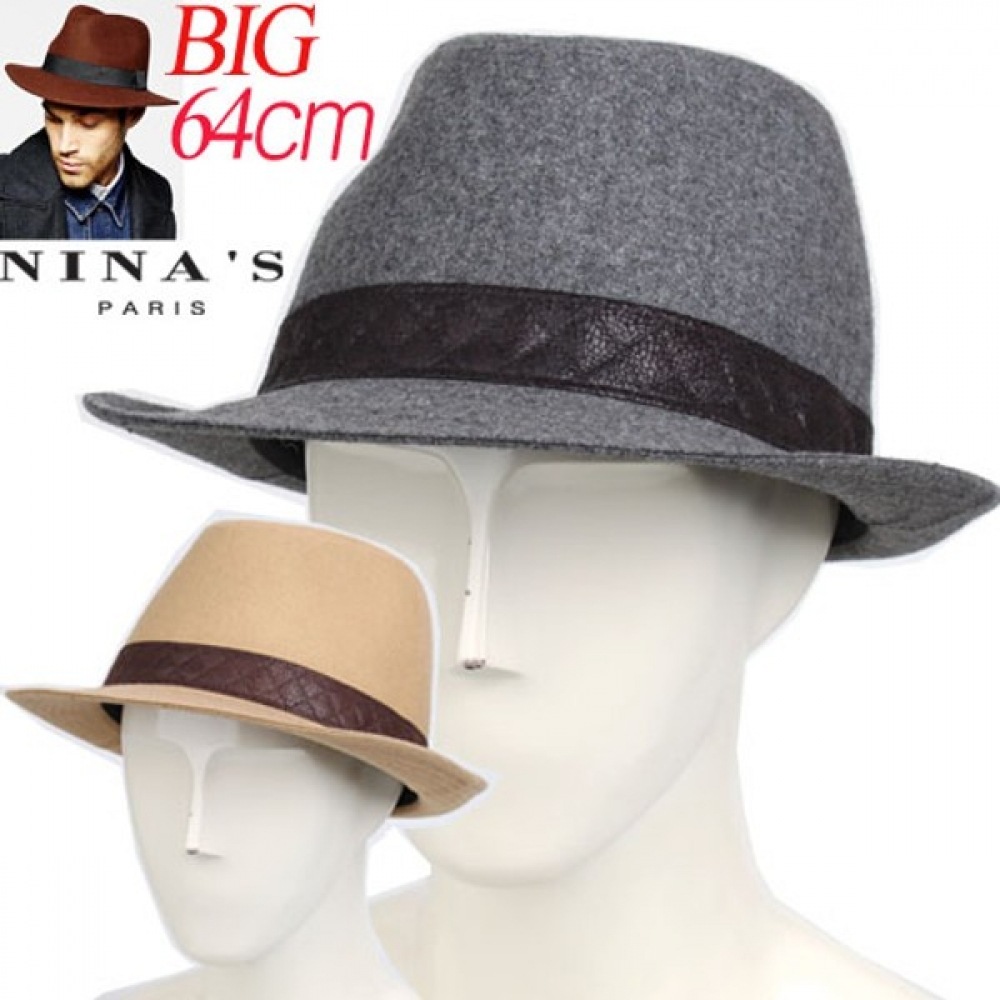 (ニナスパリ) 64cm_Lサイズビッグサイズウールメンズヘビーウェイト (2SS186)