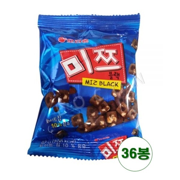 オリオン ミーツ ブラック 42g x 36個 シリアル チョコ菓子