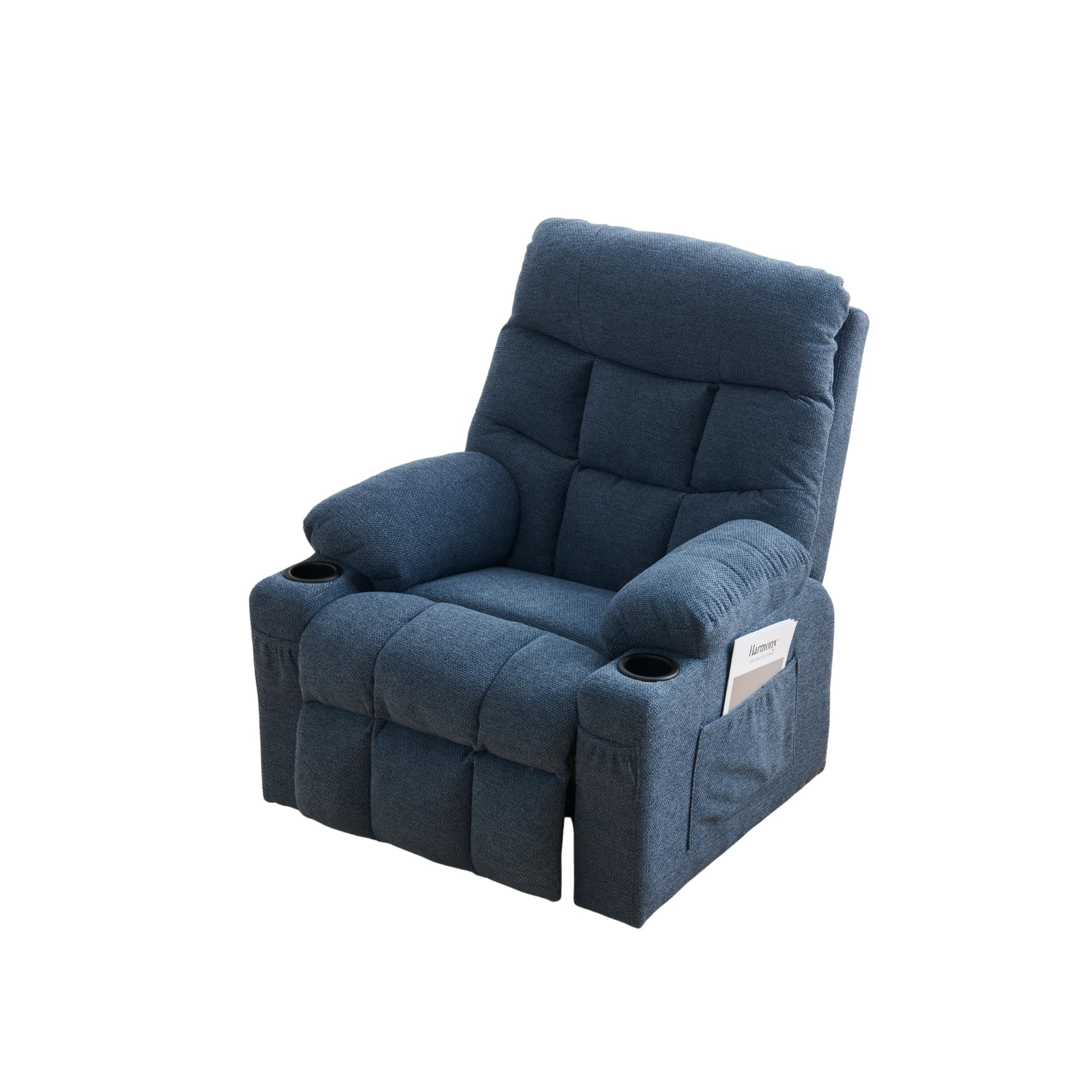 OSJ ソファ リクライニングソファ リクライニングソファー 1人掛け 疲れにくい 袋付き 一人暮らし コンパクト オットマン一体型 耐圧分散 105/120調整可能