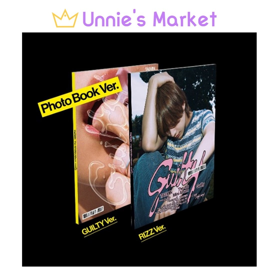 [SET/Photobook Ver.] TAEMIN(SHINEE) Guilty + Free Photocard 1EA(fan-made)