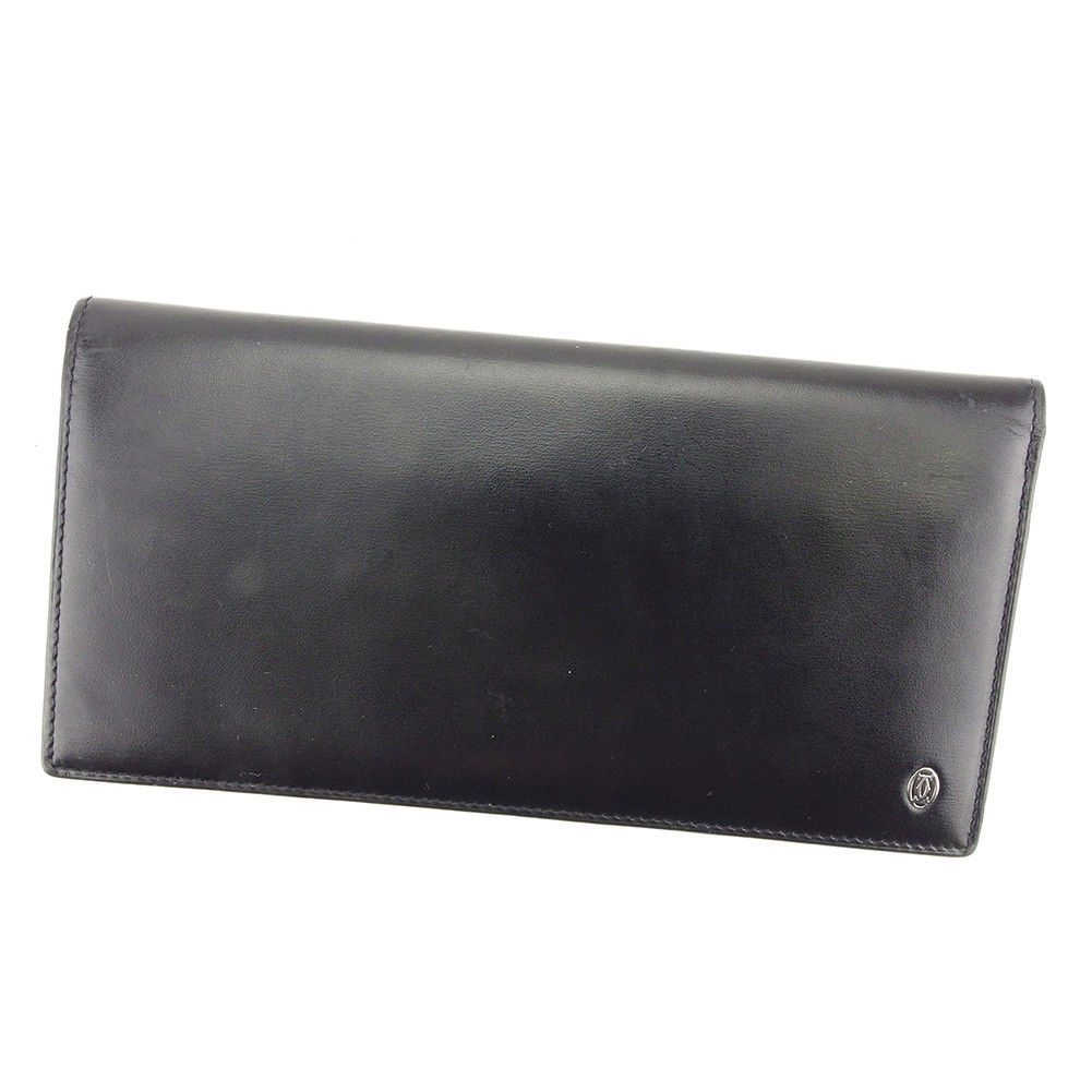 長札入れ 札入れ パシャ ブラック シルバー 中古