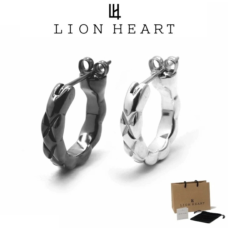 ピアス メンズ クロッシングピアス ザリッチ ブラック SV925 サージカルステンレス LH-1EA149 メンズピアス 片耳用 1点売り クリスマス 誕生日 【ネコポス】