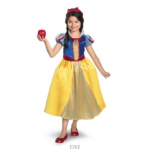 コスプレ 仮装 白雪姫 シマーDX 女の子用 XS(3T-4T) 【 コスプレ 衣装 ハロウィン 仮装 コスチューム 子供 アニメ キッズ ディズニープリンセス グッズ パーティーグッズ 公式 こども 6,625円