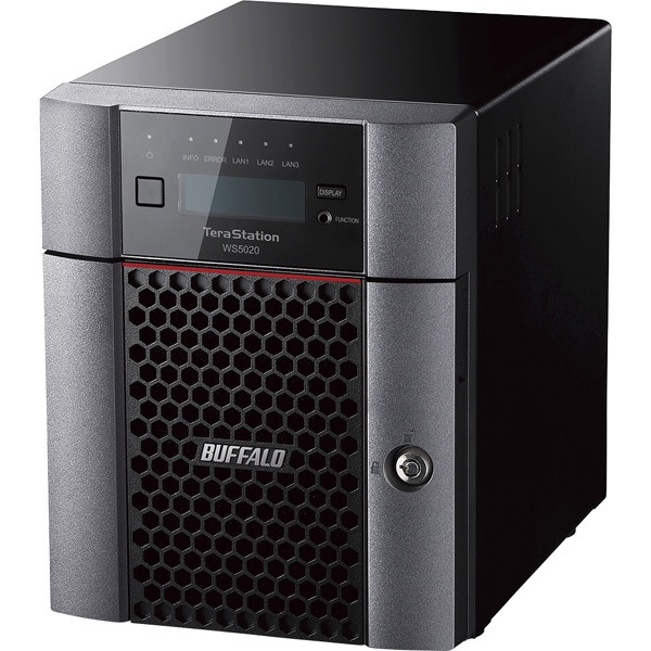 WS5420DN08S2 TeraStation WS IoT 2022 for Storage Standard Edition搭載デスクトップNAS 4ベイ 8TB