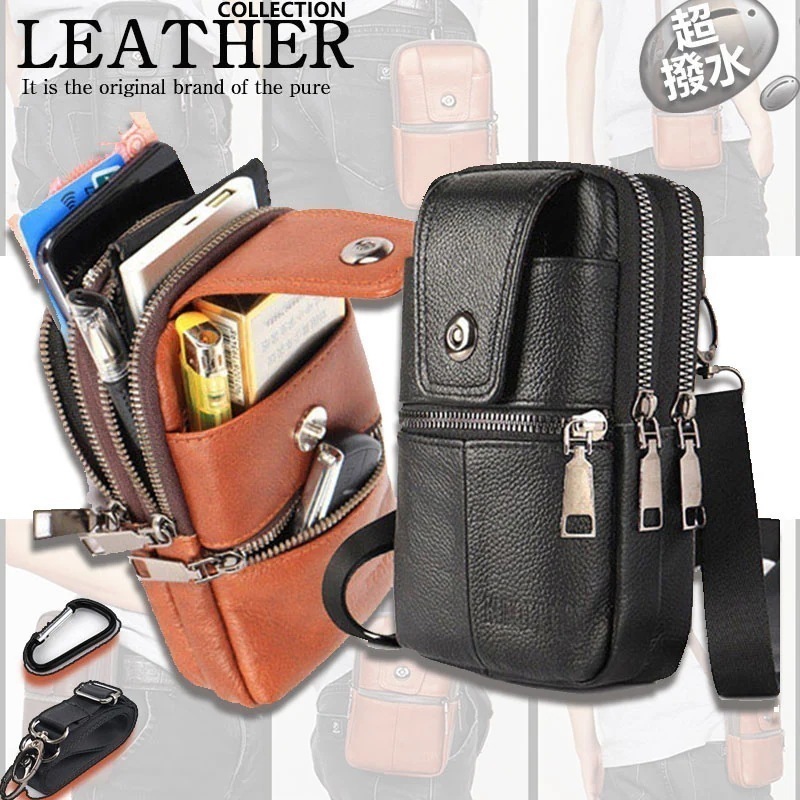 1つ買うと10つ無料ウエストポーチ メンズ 革 作業用 ヒップバッグ 縦型 スマホポーチ ウエストバック レザー 大容量 小さい 3WAY ベルトポーチ ショルダーバック 多機能 大容量 コンパクト
