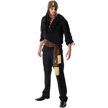 コスプレ 仮装 海賊・パイレーツ(レースアップシャツタイプ) STD 【 コスプレ 衣装 ハロウィン 仮装 コスチューム 海賊 シャツ メンズ 男性用 パーティーグッズ 大人用 女海賊 余興 】