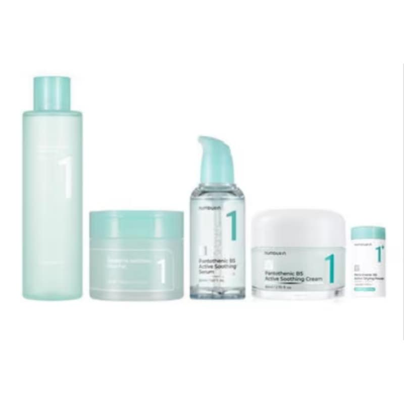 [5種SET] 1番 トナー 300ml+トナーパッド 70枚+セラム 50ml+クリーム 80ml+パウダー 7g