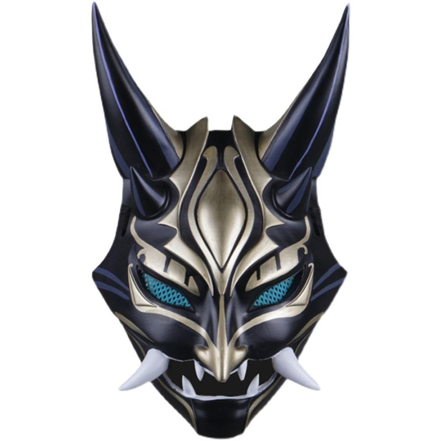 原神 げんしん ショウ 面頬 面具 仮面 　風 コスプレ道具　 コスチューム 変装 仮装 ハロウィン イベント cosplay-768
