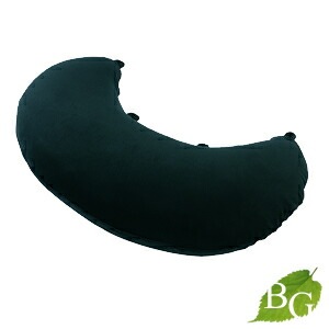 ニシダ マイクロビーズクッション ブラック