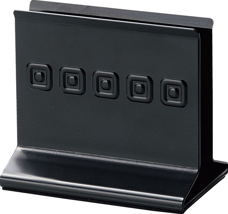 （まとめ買い）店舗用品 メタルメニューブック立て 重量タイプ メニュー立て LM ブラック BS-61LM [x3] 5,278円