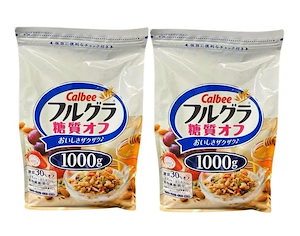 カルビー フルグラ 糖質オフ 1000g (2袋)