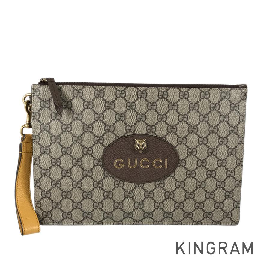 GGスプリーム ネオヴィンテージ 473956 クラッチバッグ te【中古】