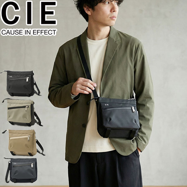 CIE ショルダーバッグ シー サコッシュ VARIOUS MINI SHOULDER-01 ミニショルダー 小さめ コンパクト 防水 軽量 メンズ レディース 021803