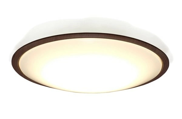 アイリスオーヤマ LEDシーリングライト 12畳調光調色 ウッドフレーム CEA12DL-5.0QCF