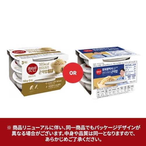ヘッパン玄米オーツこんにゃくご飯150g 18個