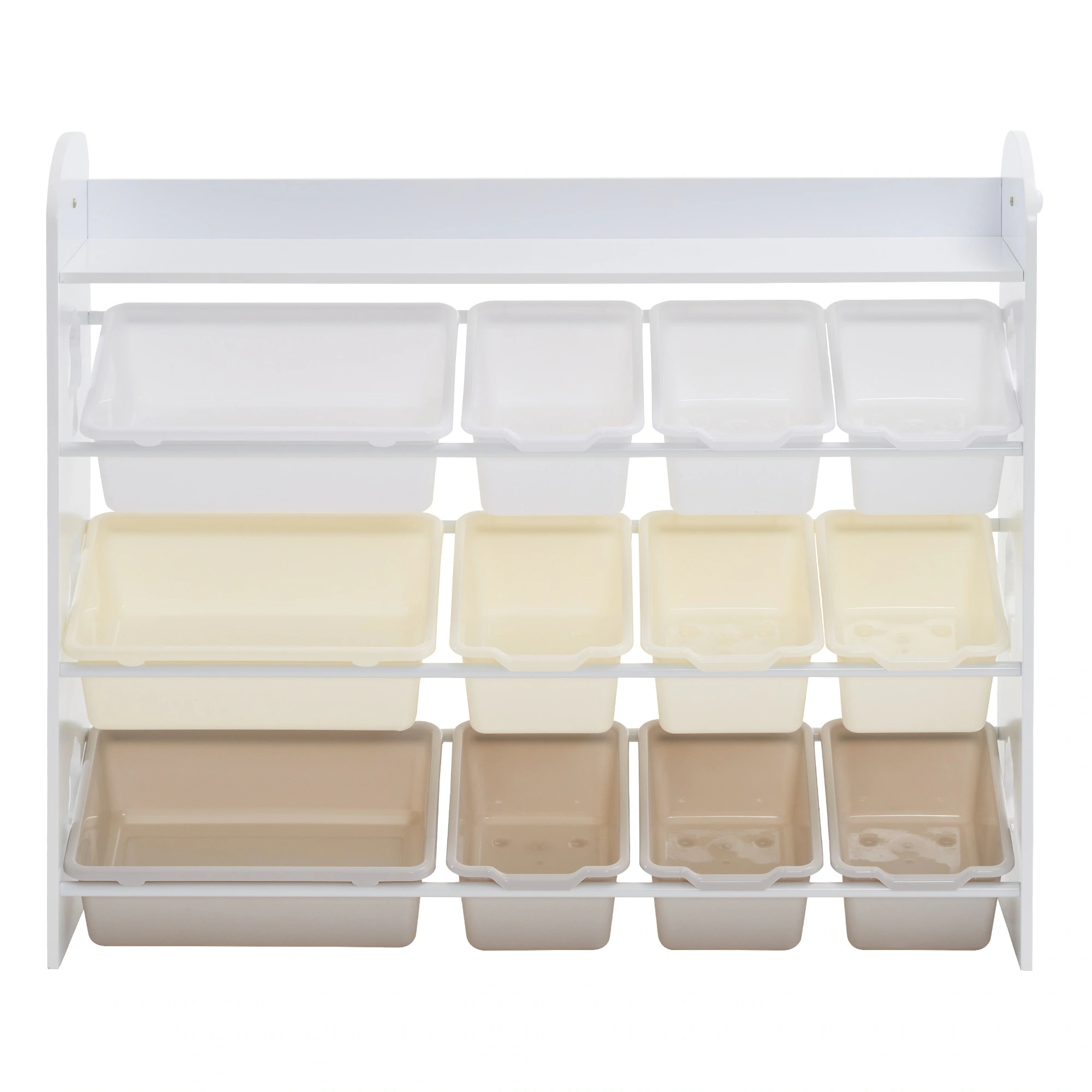 1828【新商品】おもちゃ収納ラック ラージサイズ 幅103cm 子ども用家具 木製 収納ケース