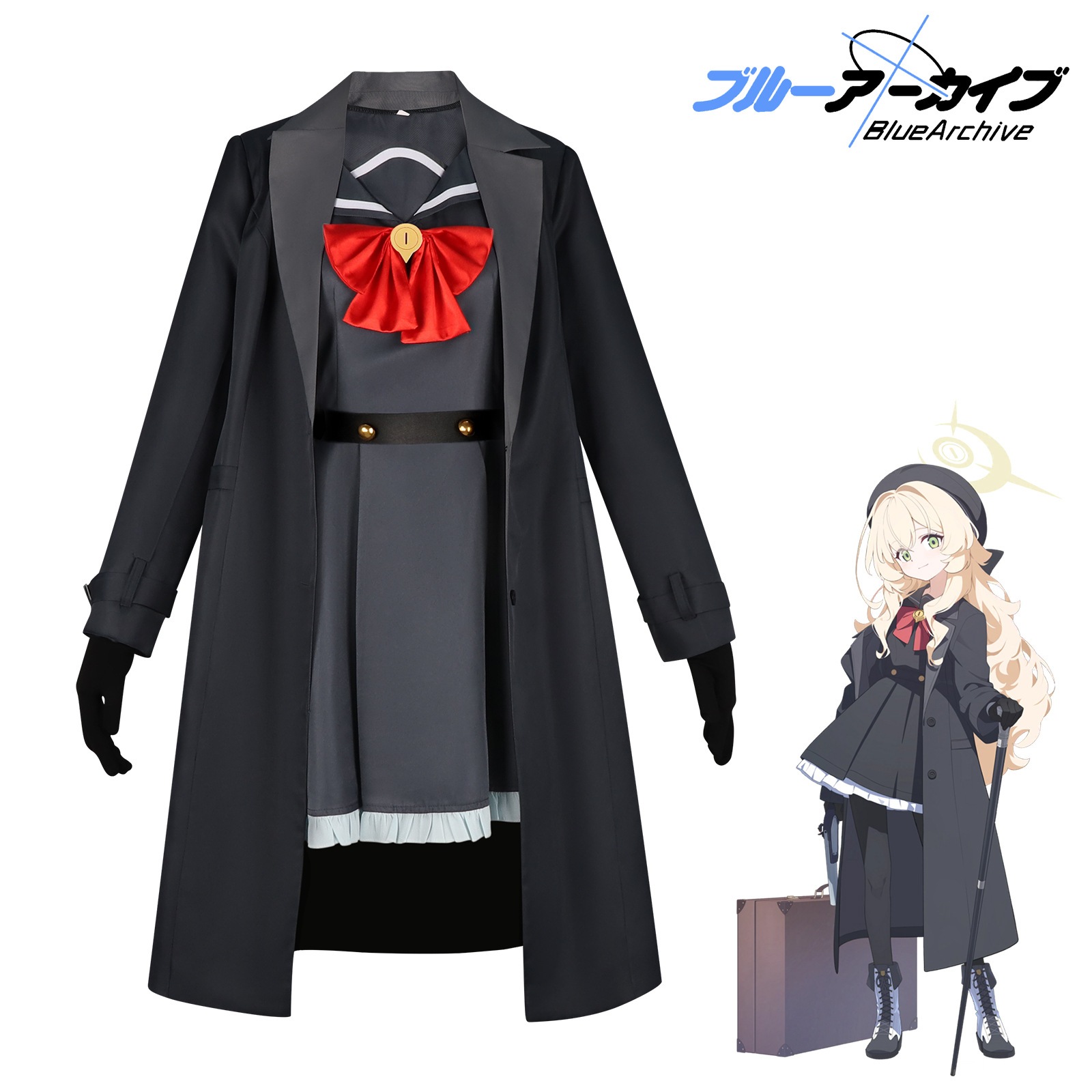 碧藍ファイル笑面教授cos服細目教授ゲームキャラクターコスプレ制服服全セット 11,126円