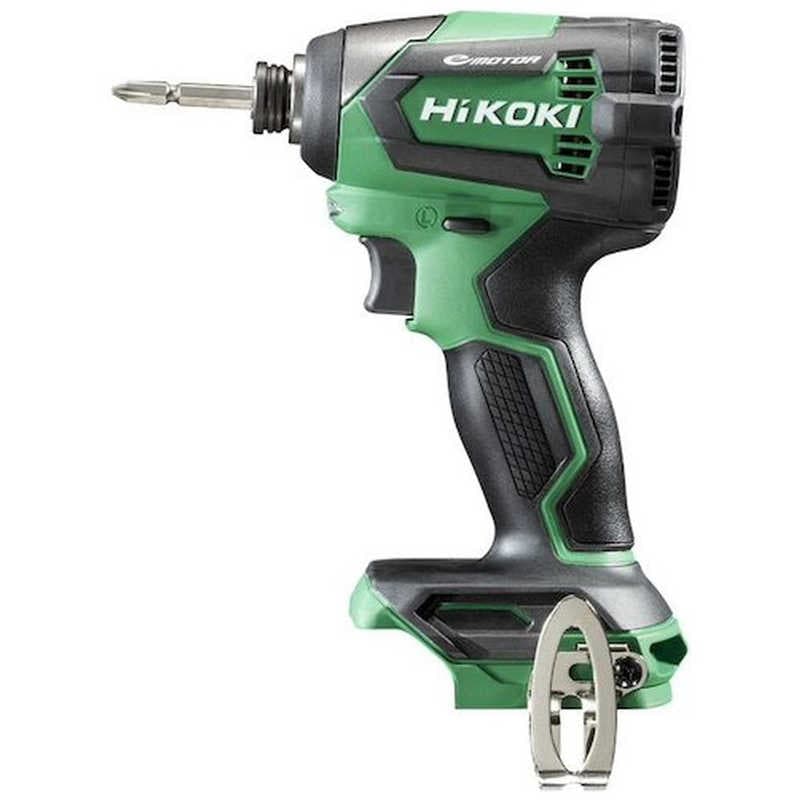 HiKOKI　18Vコードレスインパクトドライバ ブラシレスタイプ 本体のみ グリーン　WH18DE-NN
