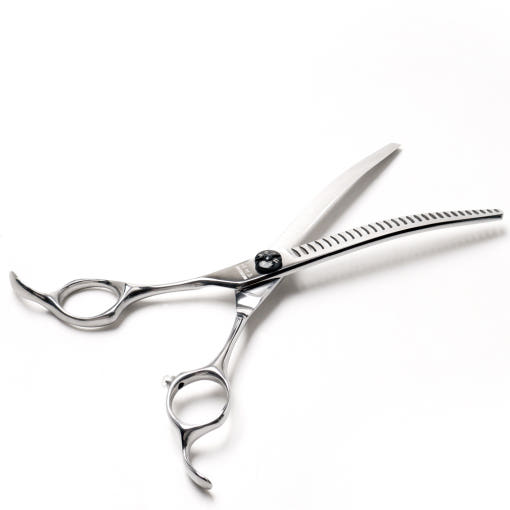 [韓国公式/正規品] アキズ LHY02-CVRI-7028] 左手用7インチ 無ホーム28発 手品はさみ すっきりとした仕上がり やわらかい 切削感 愛犬 毛量はさみ + 贈呈2錠ケース 11,607円