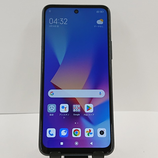 【ジャンク品】Redmi Note 10 JE XIG02 au グラファイトグレー 送料無料 本体 c07594 【中古】