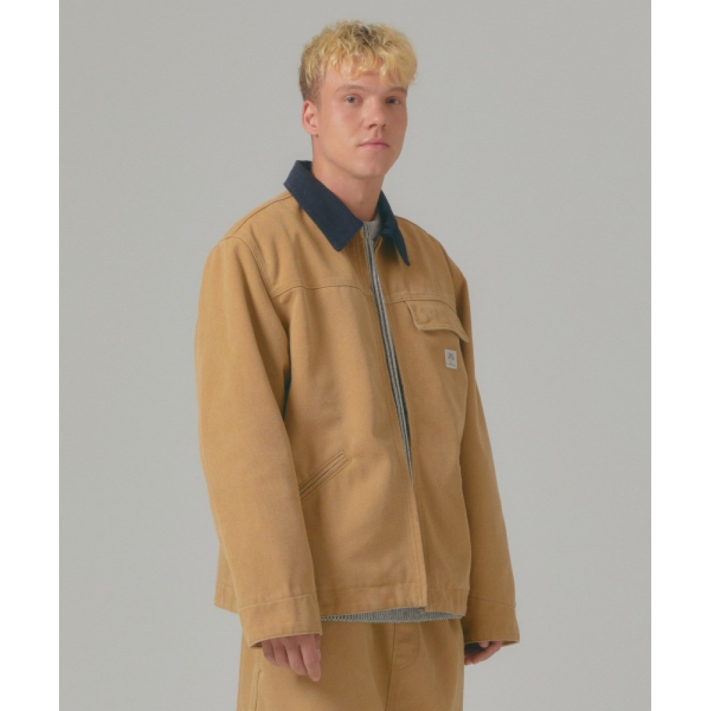 LMC ウォッシュキャンバスワークジャケットサンド