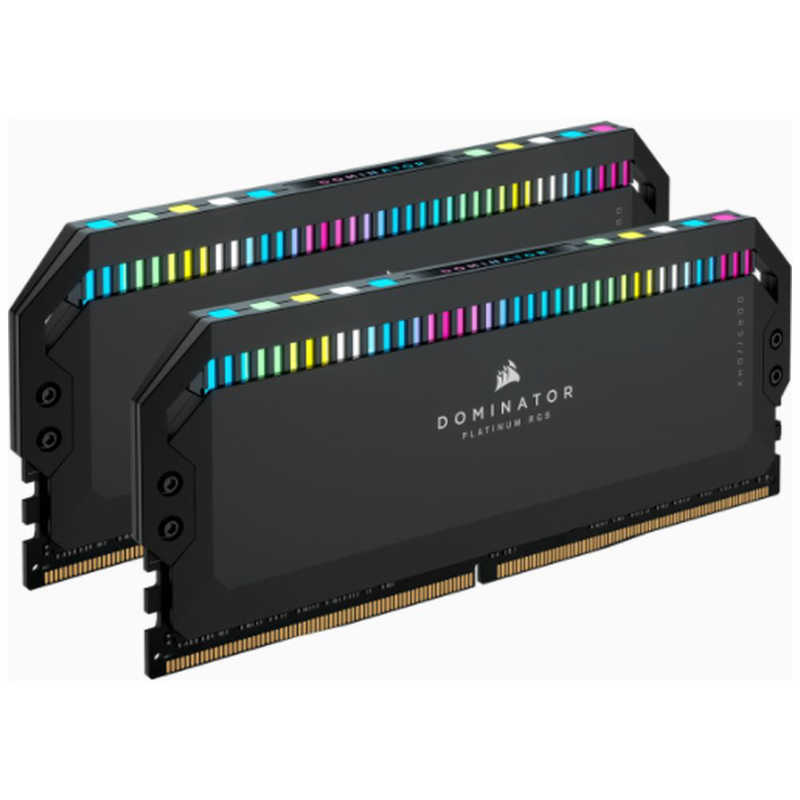コルセア　CORSAIR　増設用メモリ DOMINATOR PLATINUM RGB ブラック[DIMM DDR5 /16GB /2枚]　CMT32GX5M2X6200C36