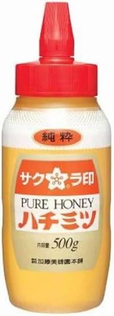 他サイト： 加藤美蜂園 サクラ印 純粋はちみつポリ容器 500gの商品画像