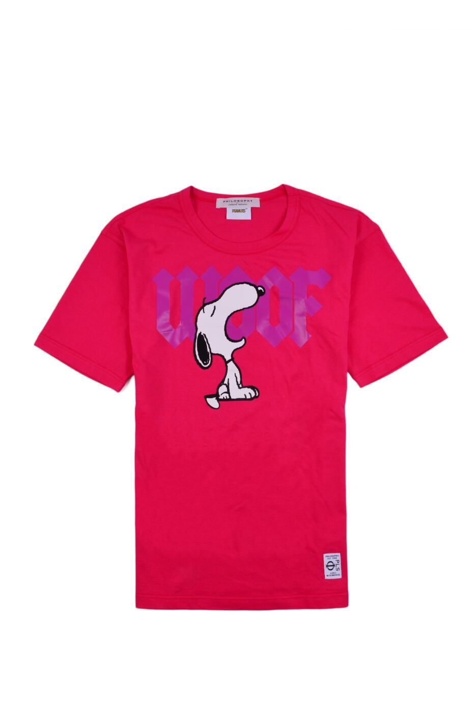 07050744_2201 レッド 春夏2023 Tシャツ レディース ia