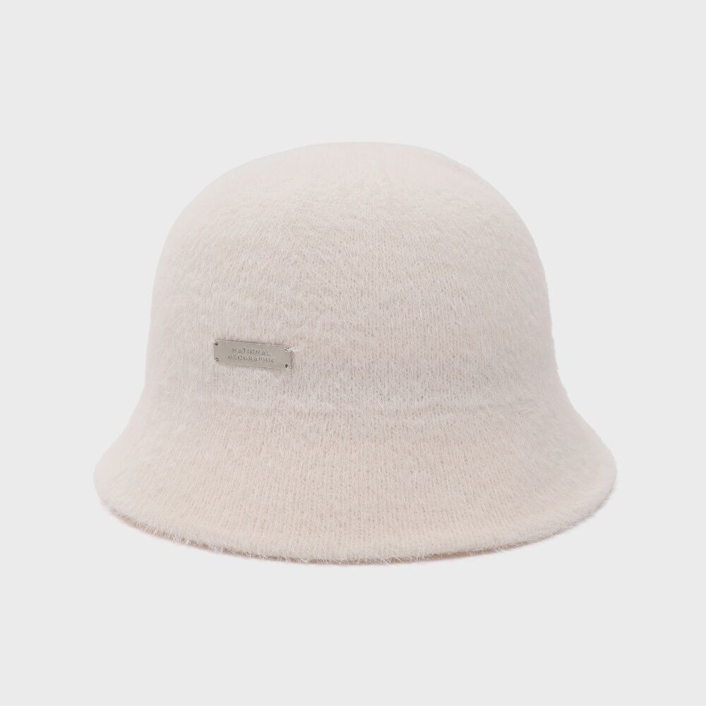 ナショナルジオグラフィック N224AHA700 アンゴラハットアイボリー