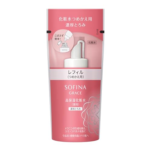 ソフィーナグレイス 高保湿化粧水(美白)濃厚とろみ つめかえ【医薬部外品】