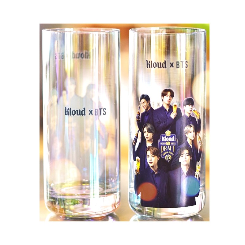 BTS ホログラム ガラス カップ KPOP グッズ