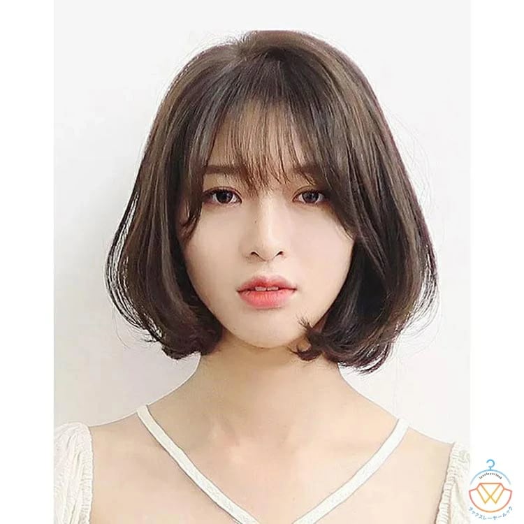 お买い得 人毛ウィッグで人毛100％ フルウィッグ ショート ボブ ミディアム ウィッグ ウイッグ wig かつら カツラ ふんわり カール つけ毛 女性 レディース 人毛100％ セミロング 最高級