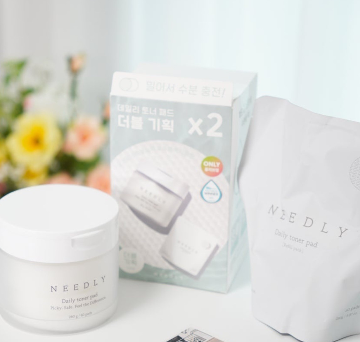 NEEDLY ニドリー デイリートナーパッド ダブル企画（本品60枚+詰め替えパック60枚）