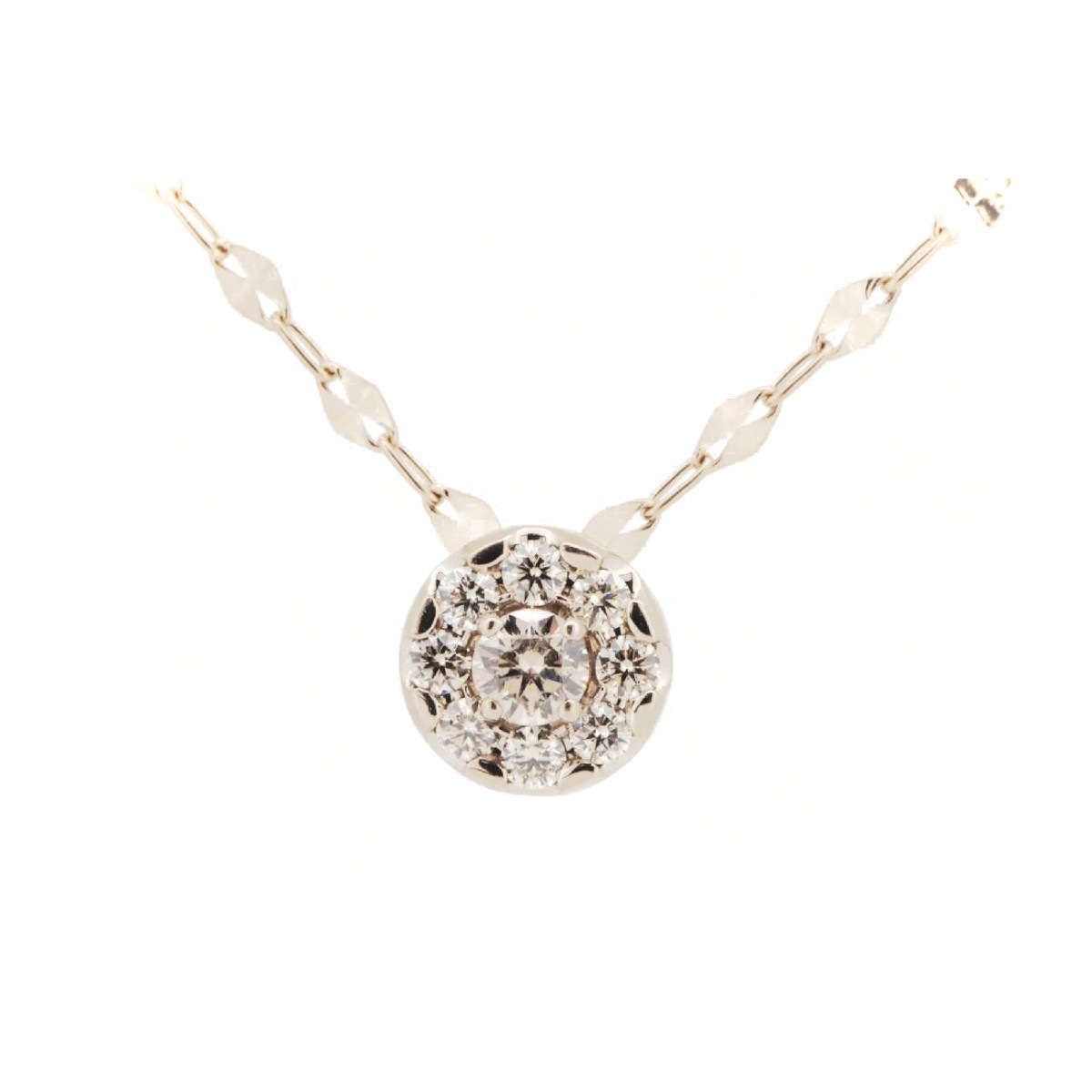 カシケイ ダイヤモンド ネックレス 0.25ct K18YG(18金 イエローゴールド) 質屋出品