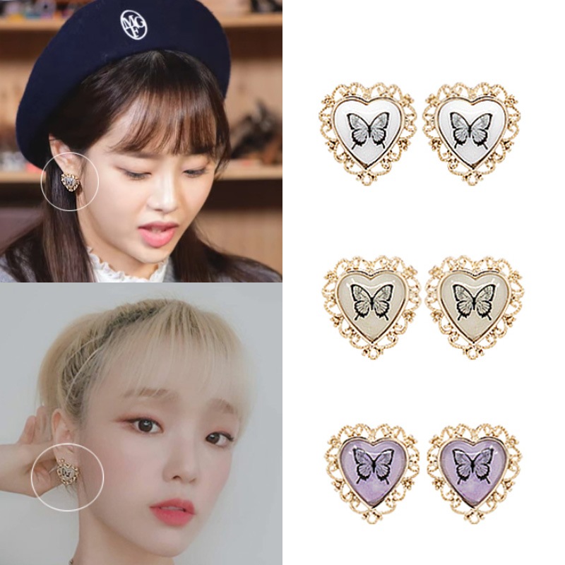 [ITZY着用] love candleピアス/韓国ファッション芸能人着用デイリーアクセサリー韓国アクセサリートレンドアイテム韓国デイリーファッションセレブ着用