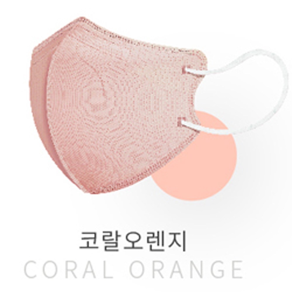 在韓 COVOUS マスク KF-94 カバースマスク 国産三重フィルター サブリ型カラーマスク 100枚 大型8種カラー [5006]