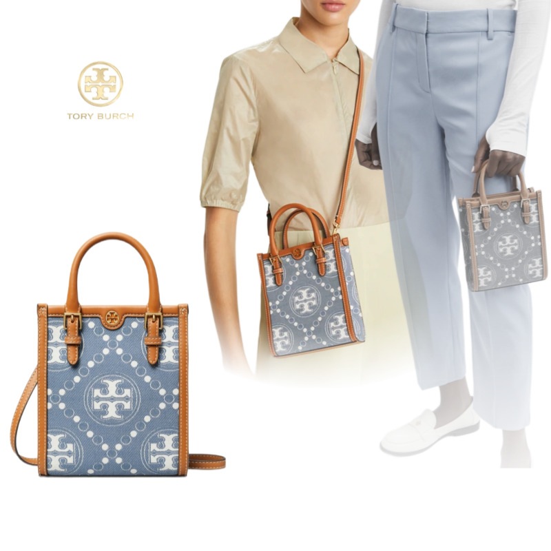 モノグラムデニムミニレディーストートバッグ 159639