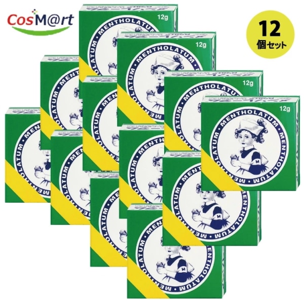 【12個セット】 【第3類医薬品】 【ロート製薬株式会社】 メンソレータム軟膏 12g (4987241104260-12） 5,029円