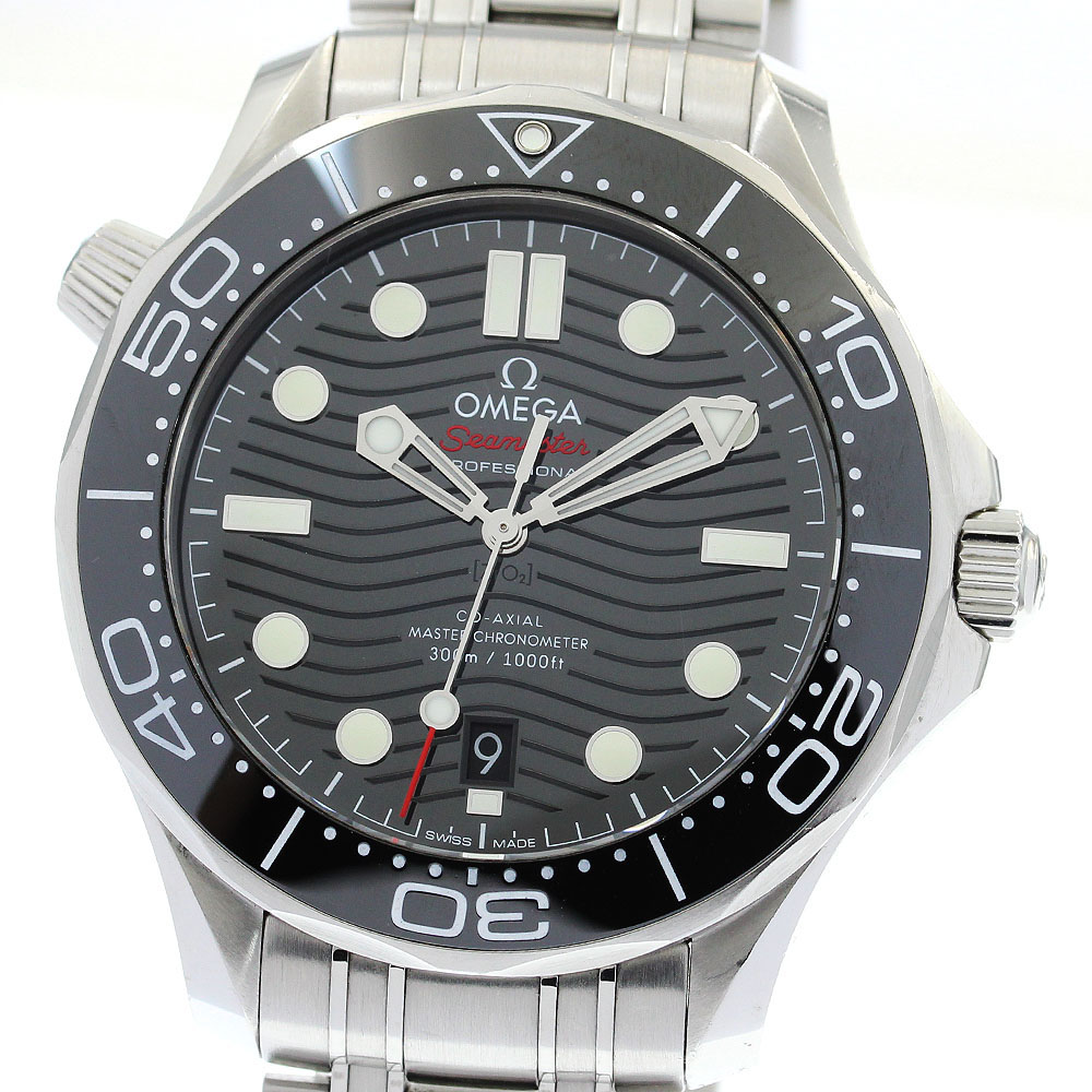 オメガ OMEGA 210.30.42.20.01.001 シーマスター300 コーアクシャル マスタークロノメーター 自動巻き メンズ 箱・保証書付き_860409【中古】