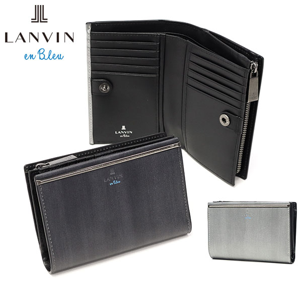 二つ折り財布 メンズ 小銭入れあり ブランド レザー 本革 牛革 革 財布 折り財布 ウォレット おしゃれ 軽量 カード ガンメタル シンプル 大人 レノア 518613