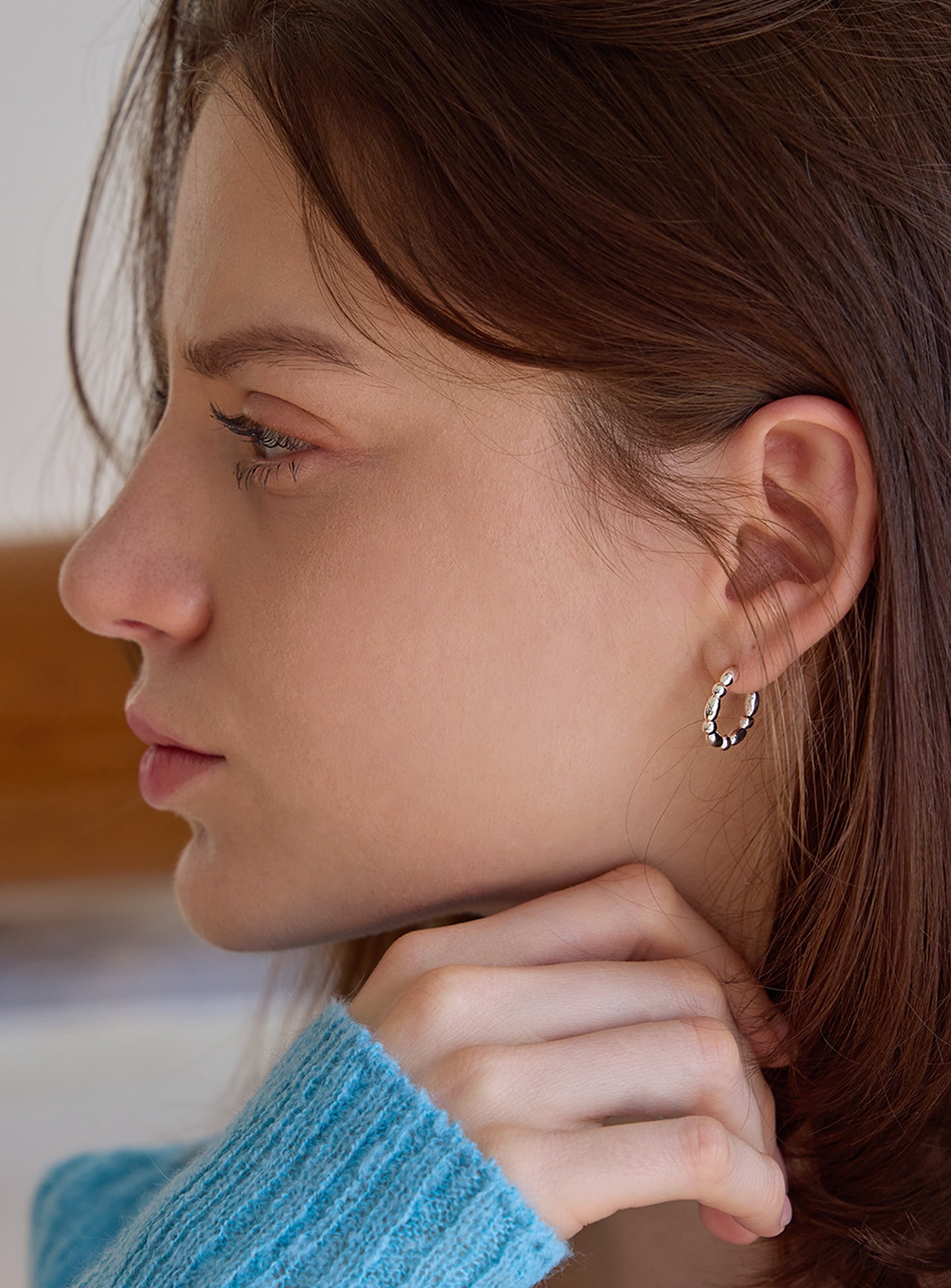 【メガ割 最大30％OFF】925シルバー 新作リリングイヤリング 人気トレンド カジュアルエレガント