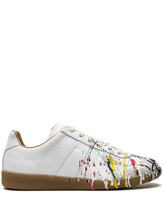 MAISON MARGIELA Men Sneakers S57WS0240P1892 961 OFF WHITE PAINT
