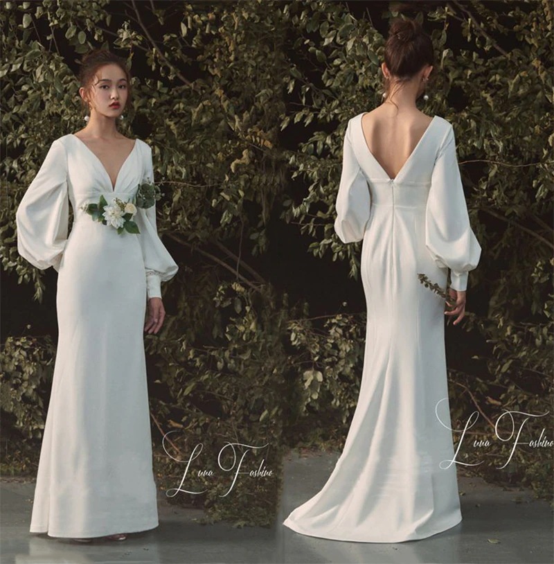 パーティードレス 結婚式ワンピース ウエディングドレス白 花嫁ロングドレス 二次会 旅行 きれい