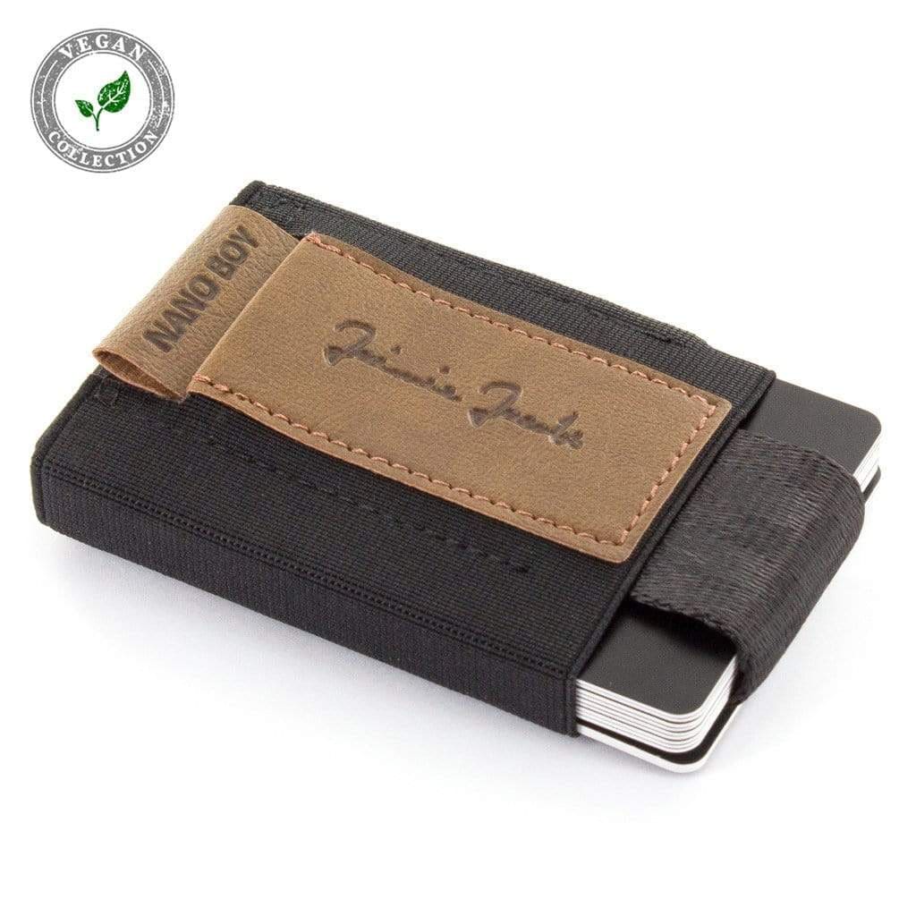 NANO BOY [Veganシリーズ] Brown フラグメントケース マネークリップ カードケース 財布 1,JJ-NB_34