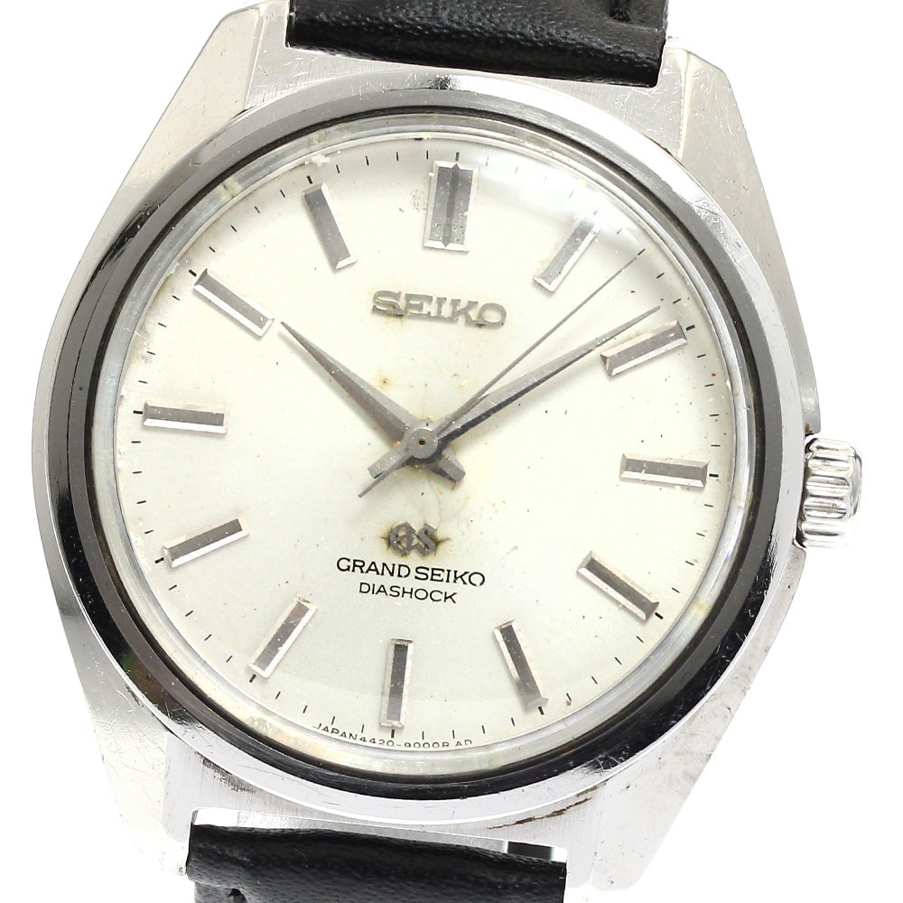 訳あり セイコー SEIKO 4420-9000 グランドセイコー Cal.4420B 手巻き メンズ _885095【中古】