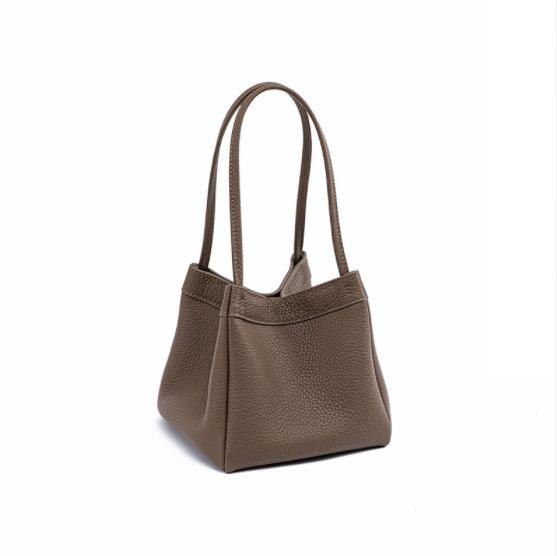 女性の本革の最上層の牛革バケット バッグ脇の下のバケット バッグ 5,478円