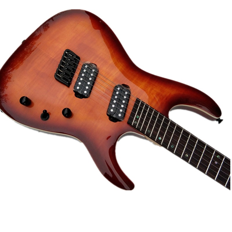 サンバースト-6弦エレキギター,マホガニーボディ,ローズウッド指板,固定ブリッジ,BJ-630