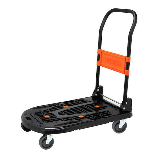 MPK780BK 樹脂台車 カルティオ 780X490 折畳 ブラック メーカー直送